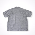 ISSEY MIYAKE MEN / 02SS リネンオープンカラーシャツ 滝沢直己期 SIZE:3