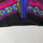VINTAGE / 〈I･V･Y〉 3D立体編み クルーネックニットセーター SIZE:L