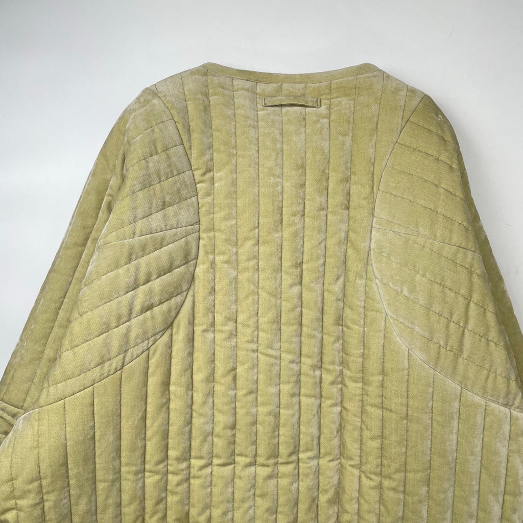 little suzie / Velvet Quilt Gambeson Long Coat 参考定価：60,000+tax SIZE:FREE