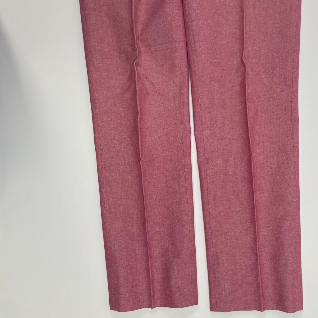 INCOTEX インコテックス / コットンスラックス SLACKS SLIM FIT 001X0 ピンク 参考定価：35,000程度 SIZE:48