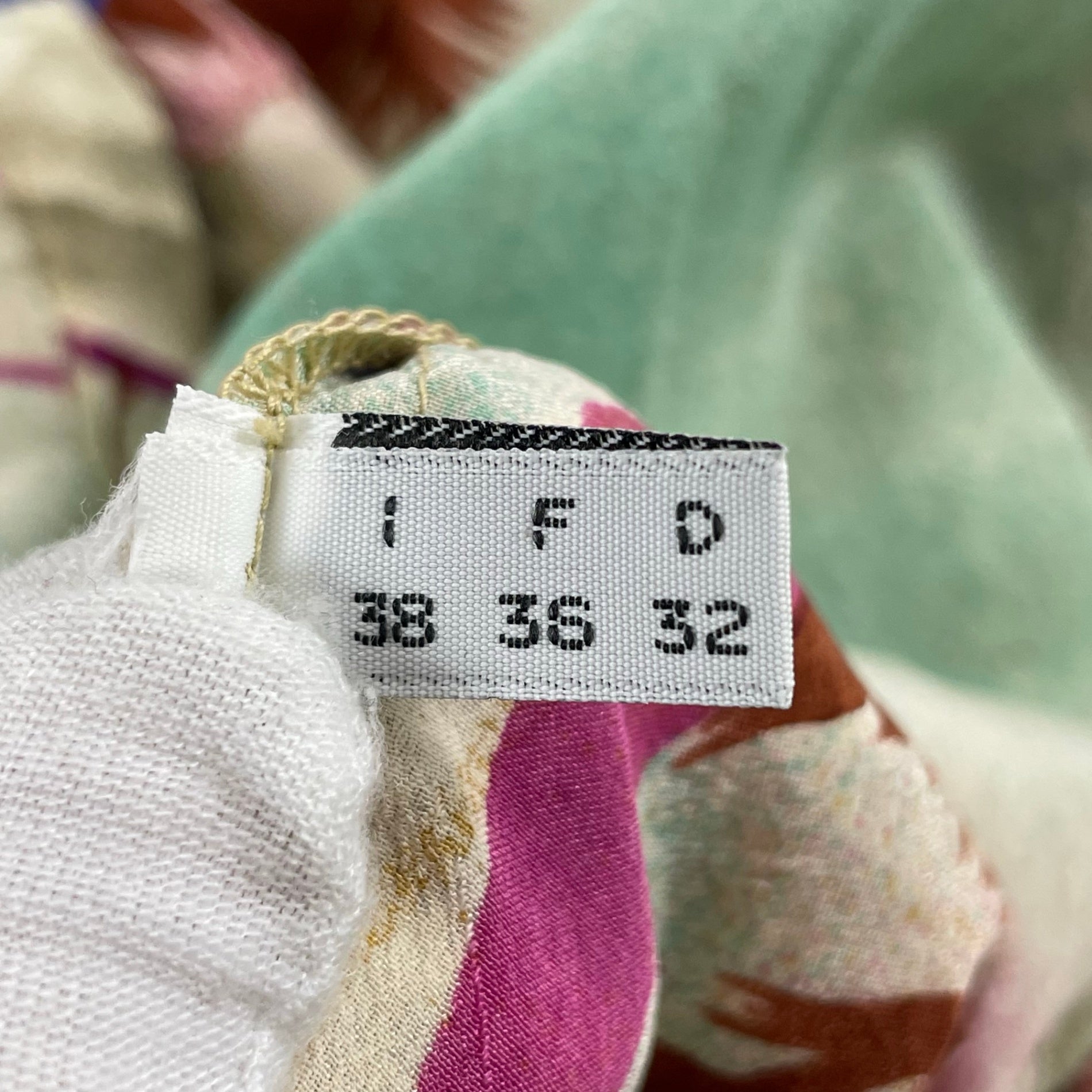 VINTAGE / ヴィンテージシルクノースリーブカットソー SIZE:38