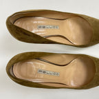 PELLICO / スウェードヒールパンプス 参考定価：50,000程度 SIZE:36 1/2