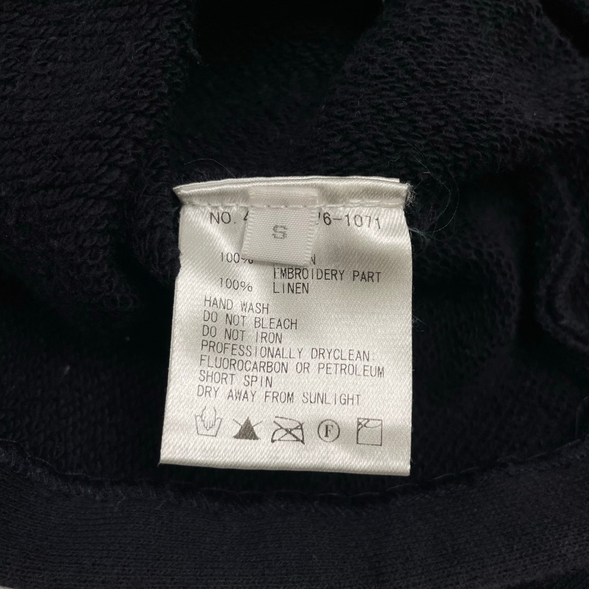 Ron Herman ロンハーマン / ステッチドスウェットワンピース ネイビー 参考定価：24,000程度 SIZE:S