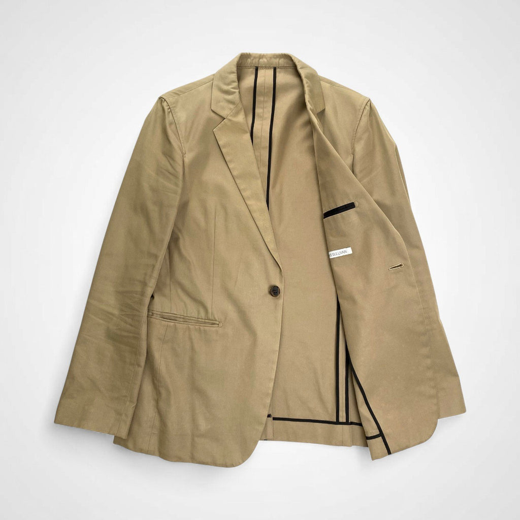 JOHN LAWRENCE SULLIVAN ジョン ローレンス サリバン / 1Bテーラードジャケット ベージュ 参考定価：70,000程度 SIZE：34