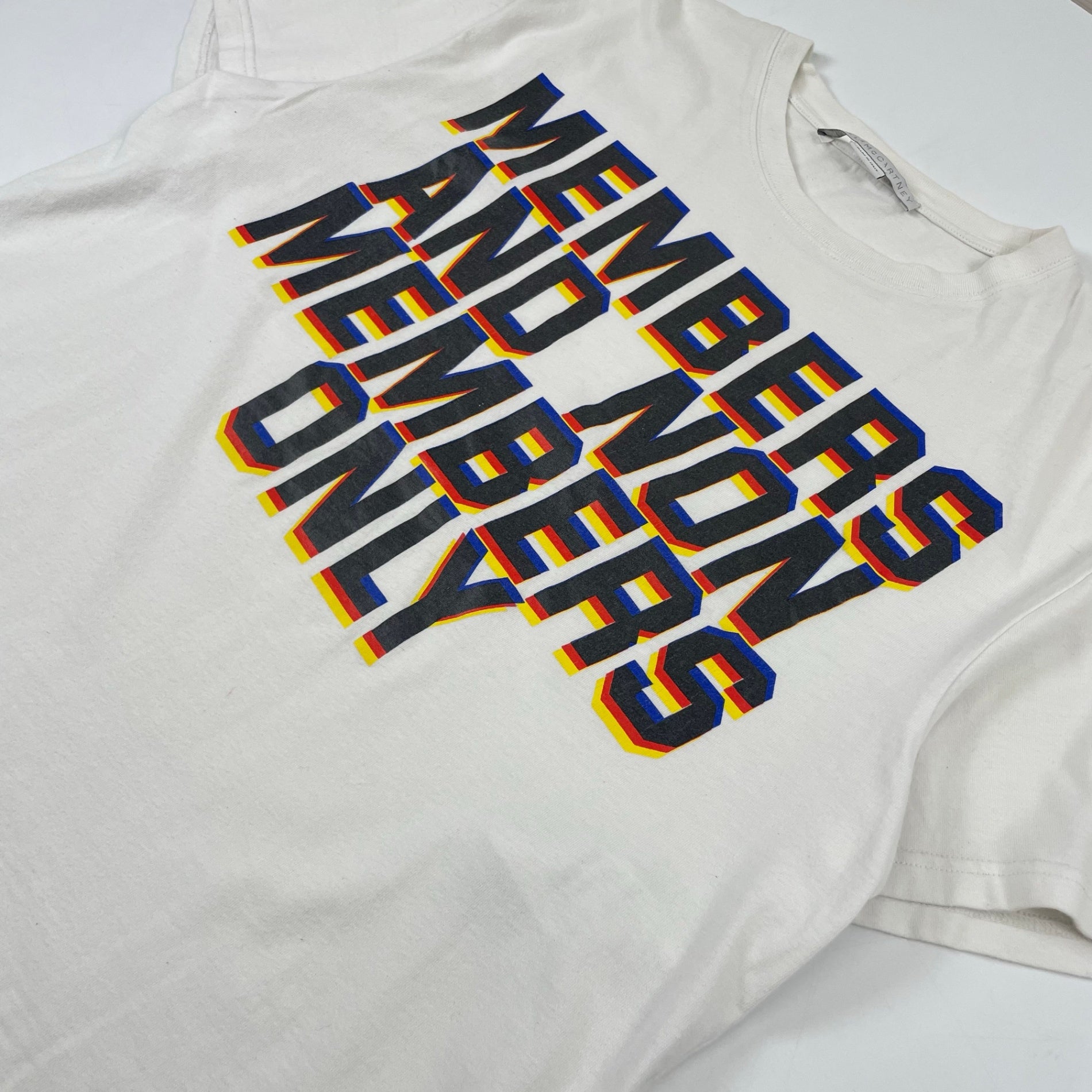 STELLA McCARTNEY / グラフィックTEE イタリア製 参考定価：50,000程度 SIZE：S