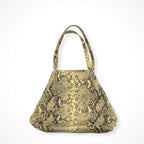 JIMMY CHOO / パイソン柄スタッズトートバッグ 参考定価：200,000程度