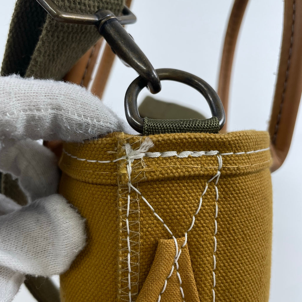 L.L. BEAN × BEAMS BOY / 別注 Deep Bottom Leather Handle Zip Tote Mini 参考定価：24,000+tax