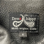 Dress hippy ドレスヒッピー / Leather Pea Coat ダブルブレストレザージャケット 参考定価：65,000程度 SIZE:S