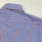 BARBA バルバ / ストライプ ドレスシャツ SIZE:39 15 1/2