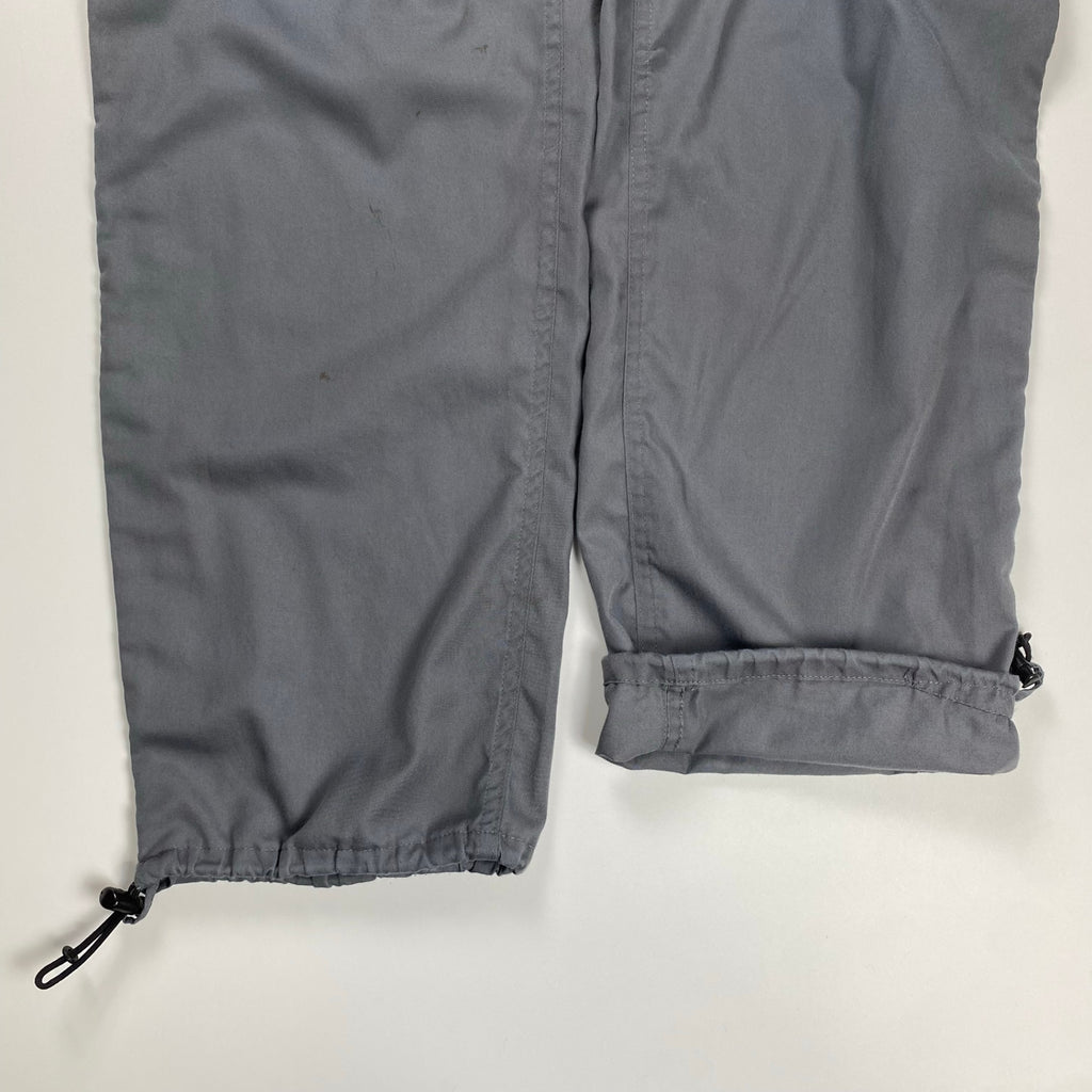 90s more about less モアアバウトレス / 90s アーカイブカーゴパンツ グレー ドローコード 旧FINESSE SIZE：L