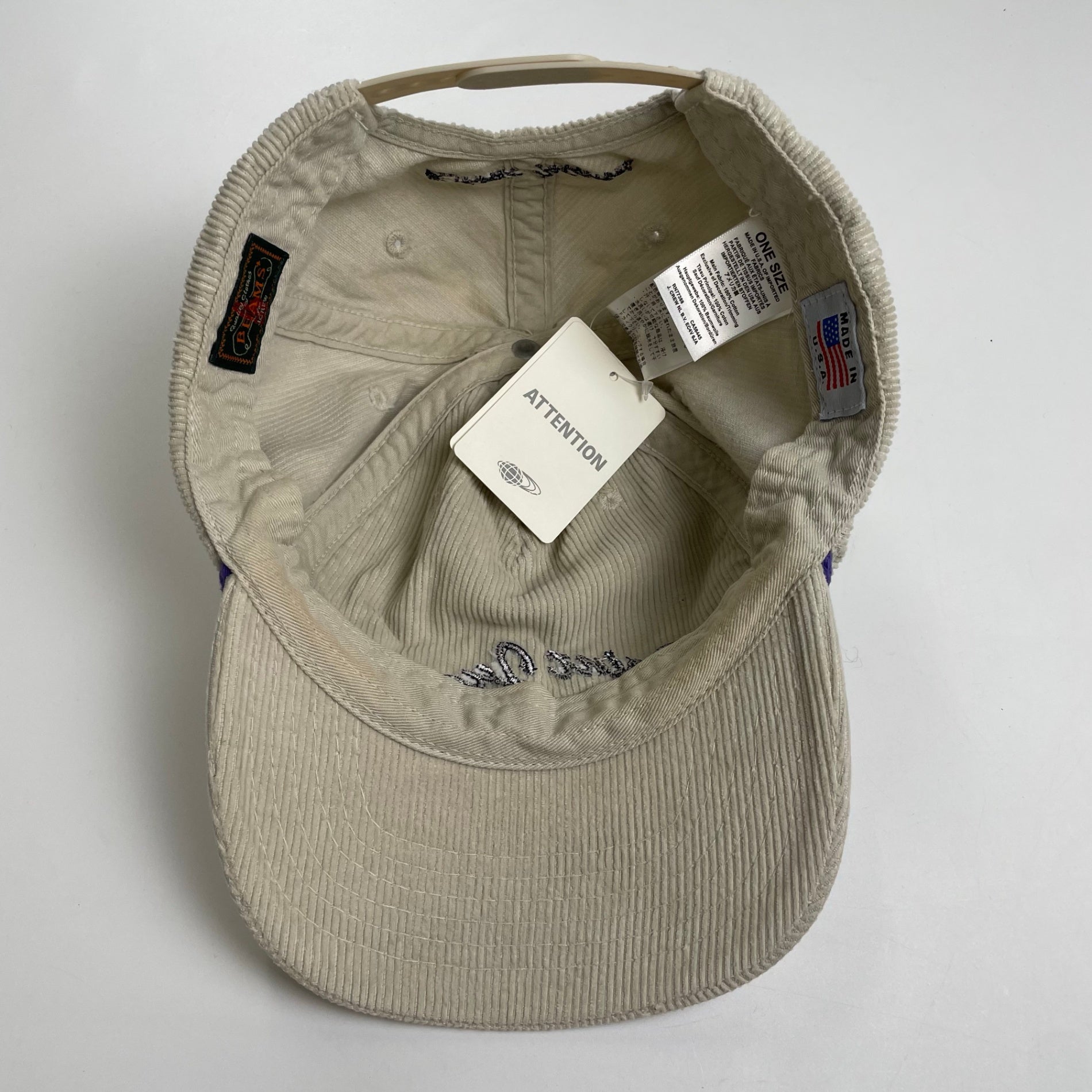 J CREW × BEAMS PLUS ジェイクルー ビームスプラス / コーデュロイキャップ MADE IN USA 参考定価：9,000+tax FREE