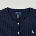 POLO RALPH LAUREN / ケーブルニットカーディガン キッズ-レディース SIZE:8-10M
