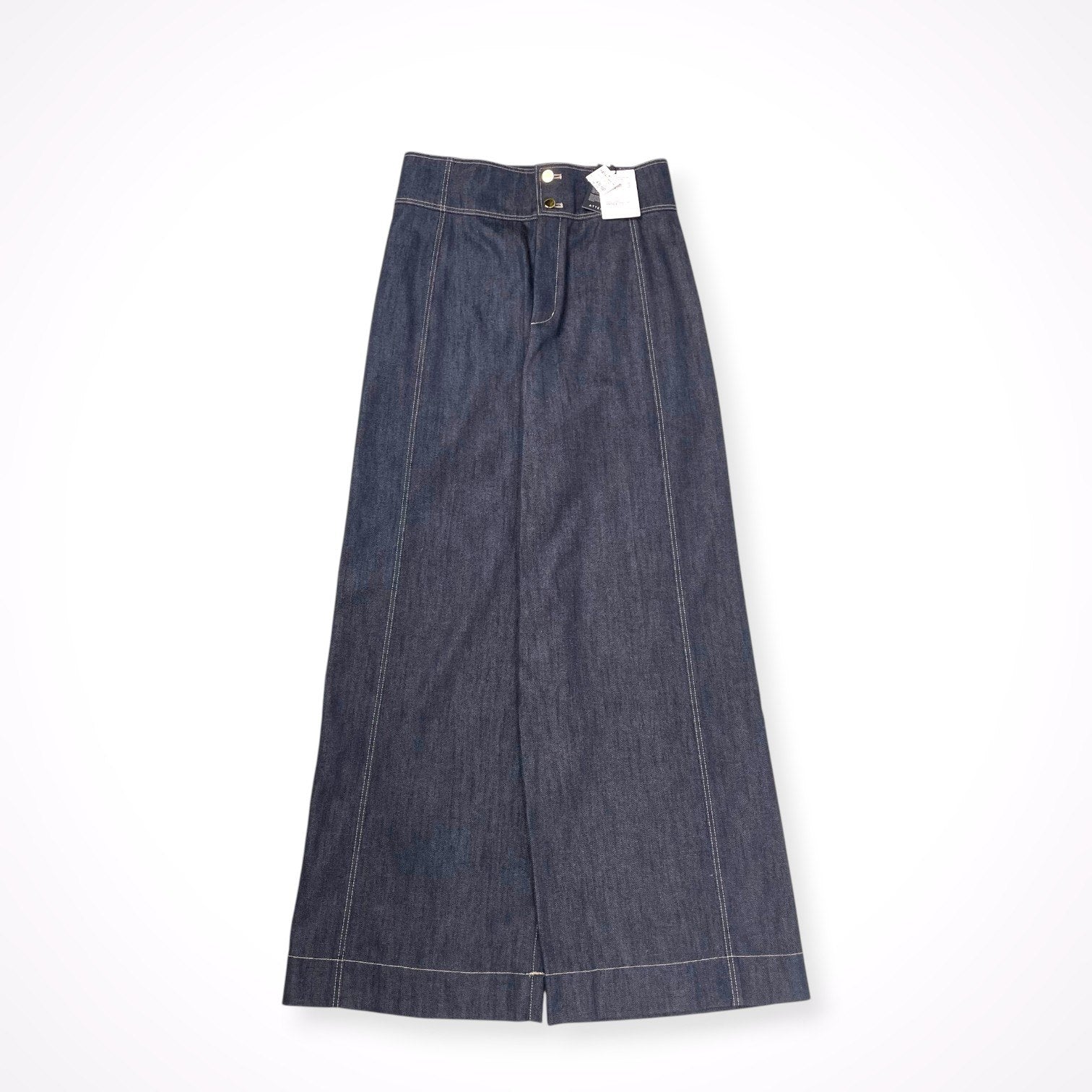 ANAYI / ハイウエストデニムパンツ 未使用品 参考定価：36,000+tax SIZE:38