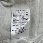 NOWOS ノーウォス / CREW NECK T-SHIRT ブルーグレイ 参考定価：17,000+tax SIZE：FREE