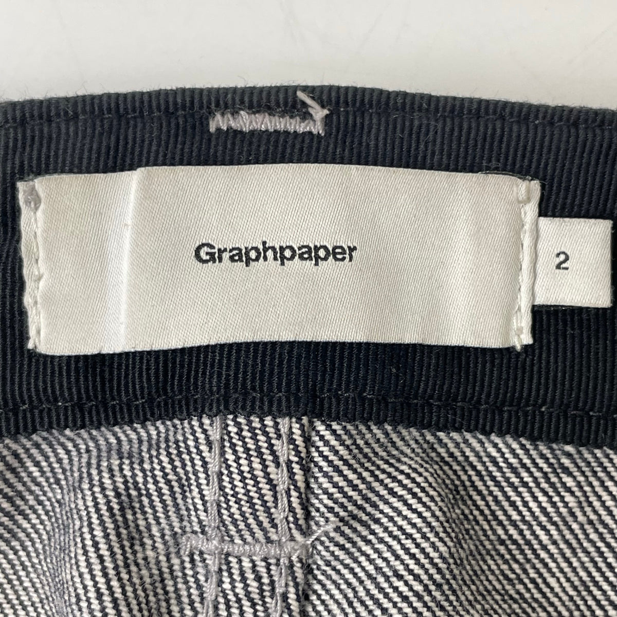 Graphpaper / Colorfast Denim Belted Pants 参考定価：29,000+tax SIZE:2
