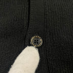 WTAPS ダブルタップス / オールドVネックニットベスト ブラック SIZE:1