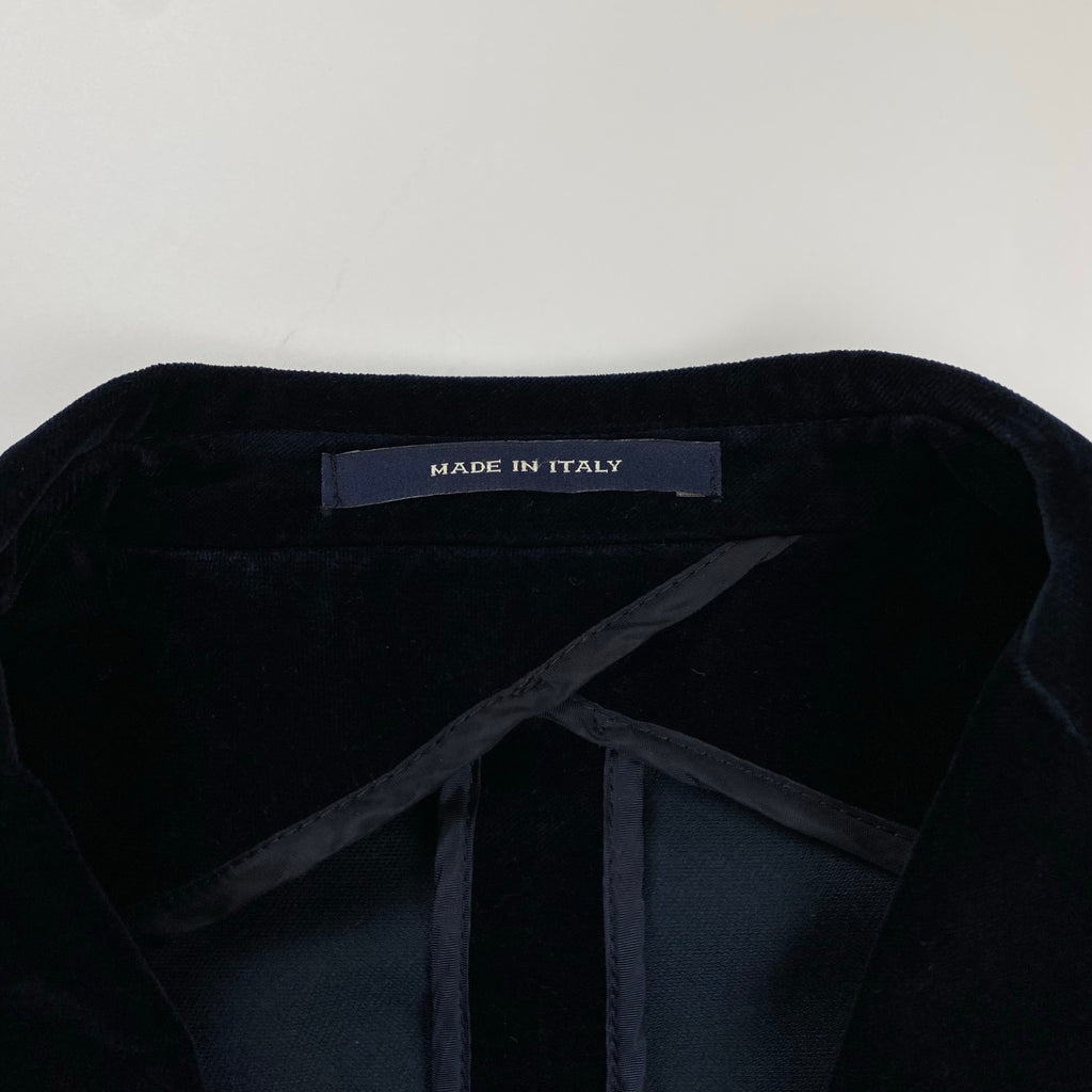 TAGLIATORE タリアトーレ / MONTECARLO ベロアジャケット ピークドラペル 参考定価：120,000程度 SIZE：50（L程度）