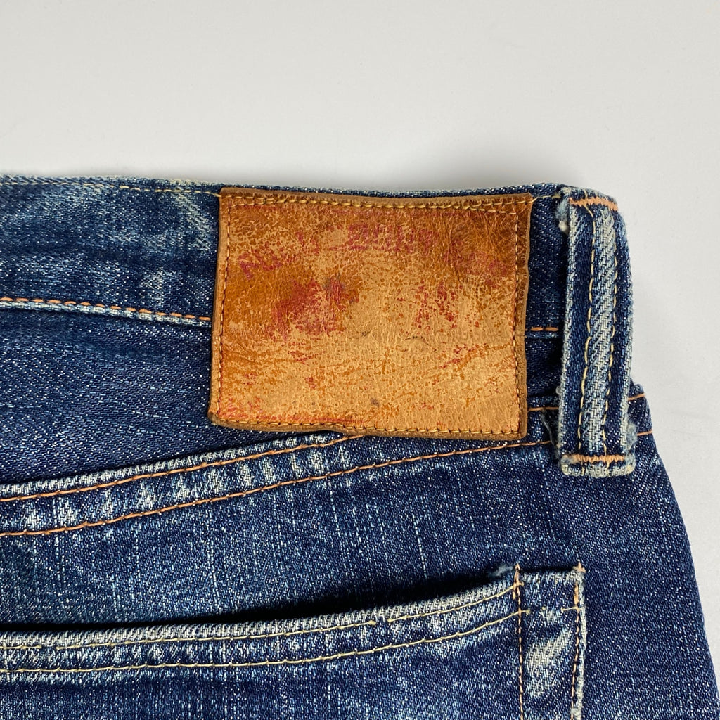 FULLCOUNT フルカウント / 1108 旧モデル カットオフ デニムハーフパンツ 赤耳 ポケットステッチ仕様 SIZE:W31