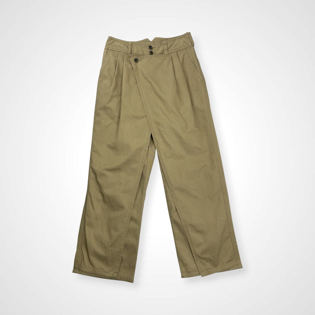 CLANE クラネ / FRONT WRAP CHINO PANTS フロントラップチノ  参考定価：28,000+tax SIZE：2