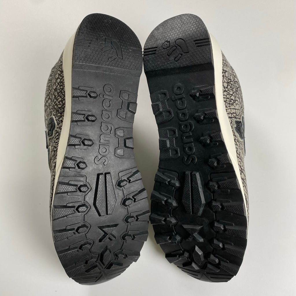 【未使用】 SANGACIO サンガッチョ / ELEPHANT カウレザー スニーカー 100足限定 参考定価：24,500+tax