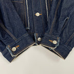 jieda / DENIM SHORT JACKET INDIGO 2ndモデル SIZE:1