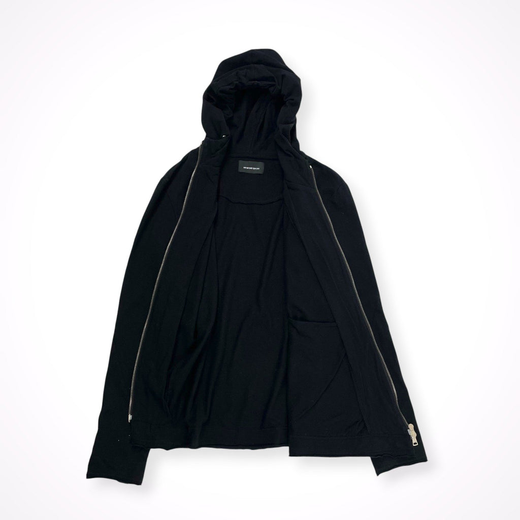 DIET BUTCHER SLIM SKIN / 12FW スラントダブルジップパーカー 参考定価：32,000程度 SIZE:2