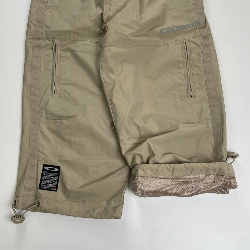 OLD OAKLEY オークリー / ギザタグ ギミッククロップドパンツ 立体構造 SIZE:XS