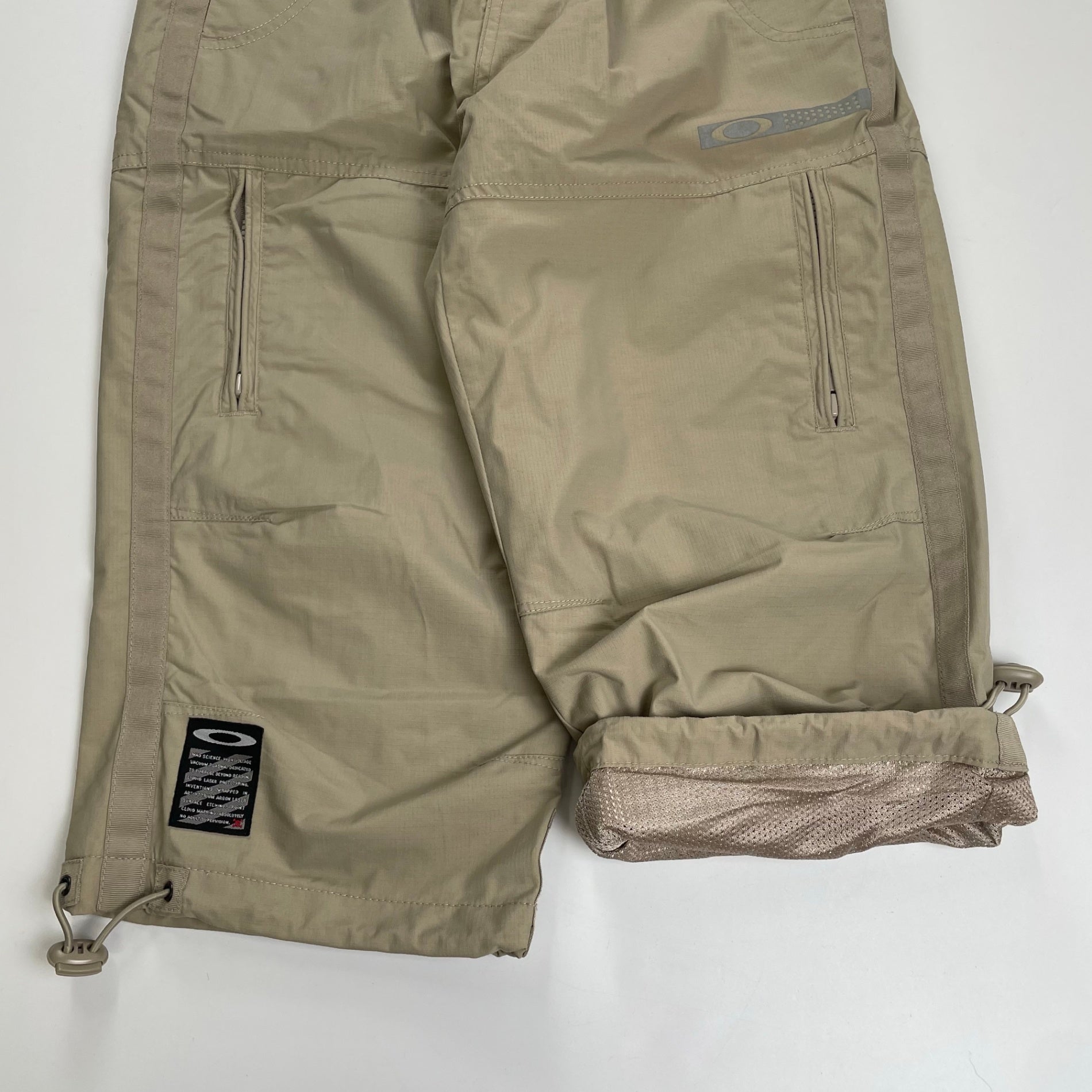 OLD OAKLEY オークリー / ギザタグ ギミッククロップドパンツ 立体構造 SIZE:XS