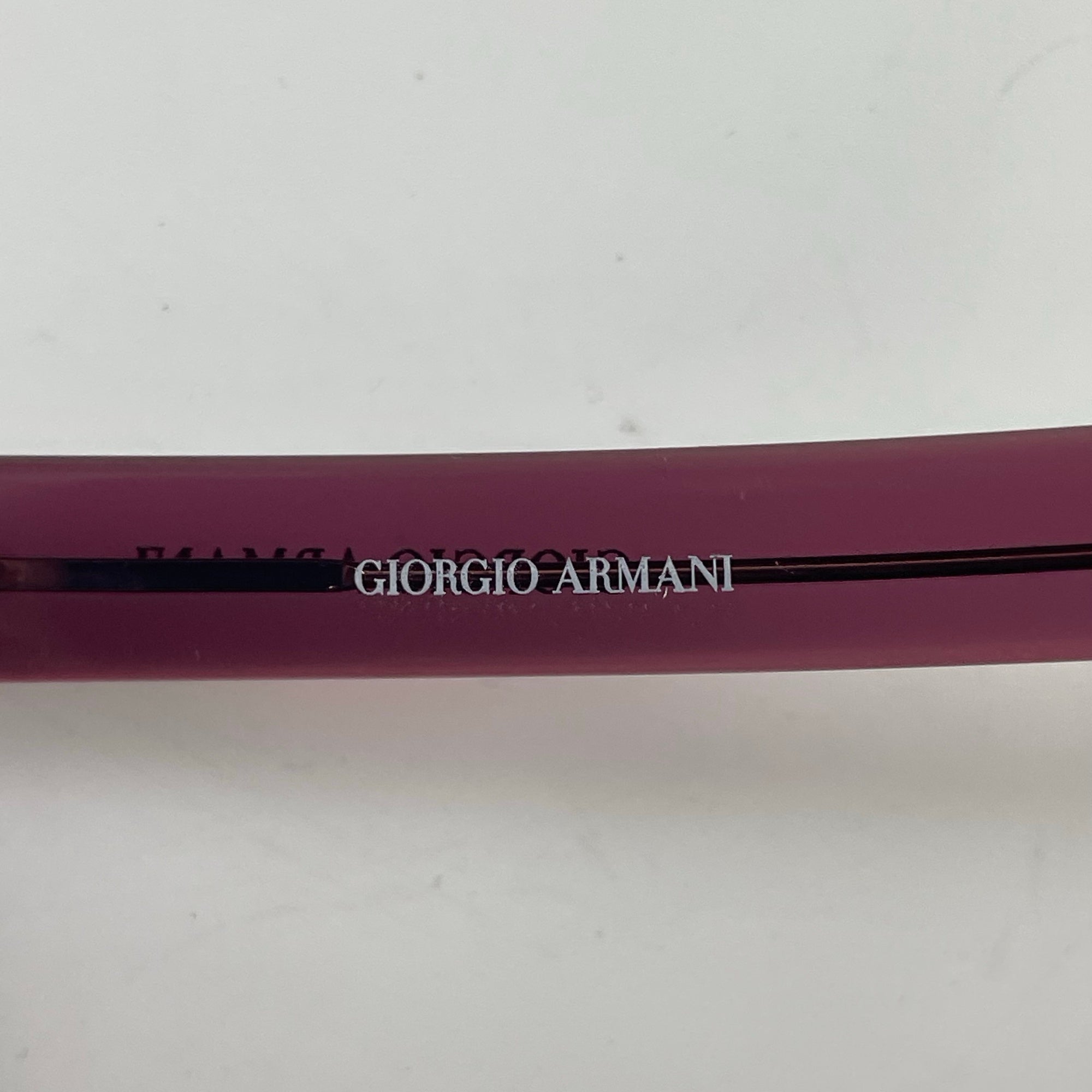 GIORGIO ARMANI / リムレスサングラス 参考定価：58,000程度 SIZE:70□14 115