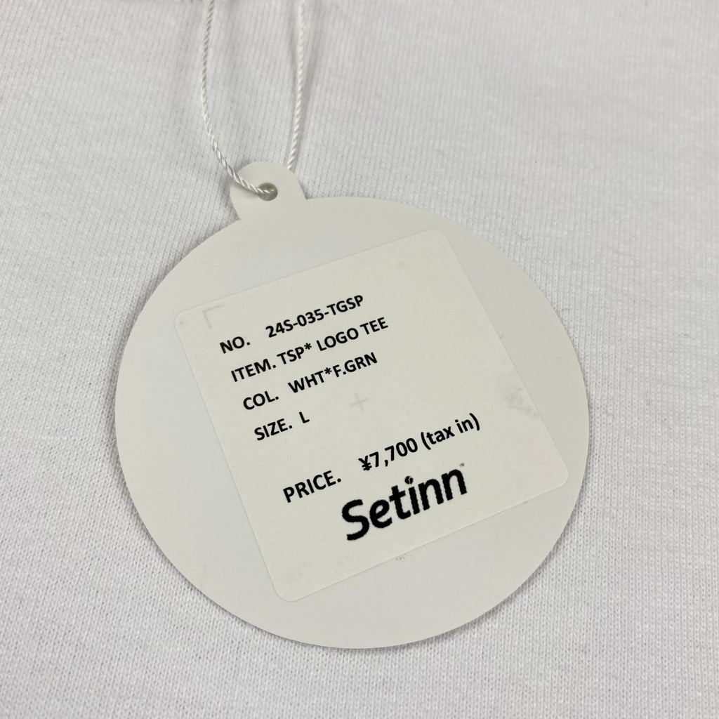 【未使用品】  Setinn セットイン × TOXGO トゥーゴー BEAMS / EXCLUSIVE TSP LOGO TEE 別注 SIZE:L