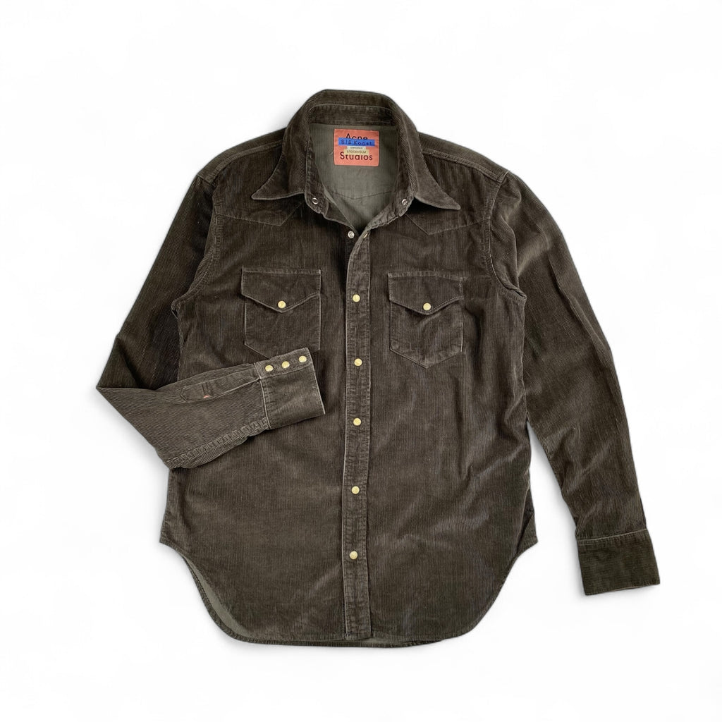 Acne Studios Bla Konst アクネストゥディオズ / 2001 コーデュロイシャツ SIZE：48（L程度）