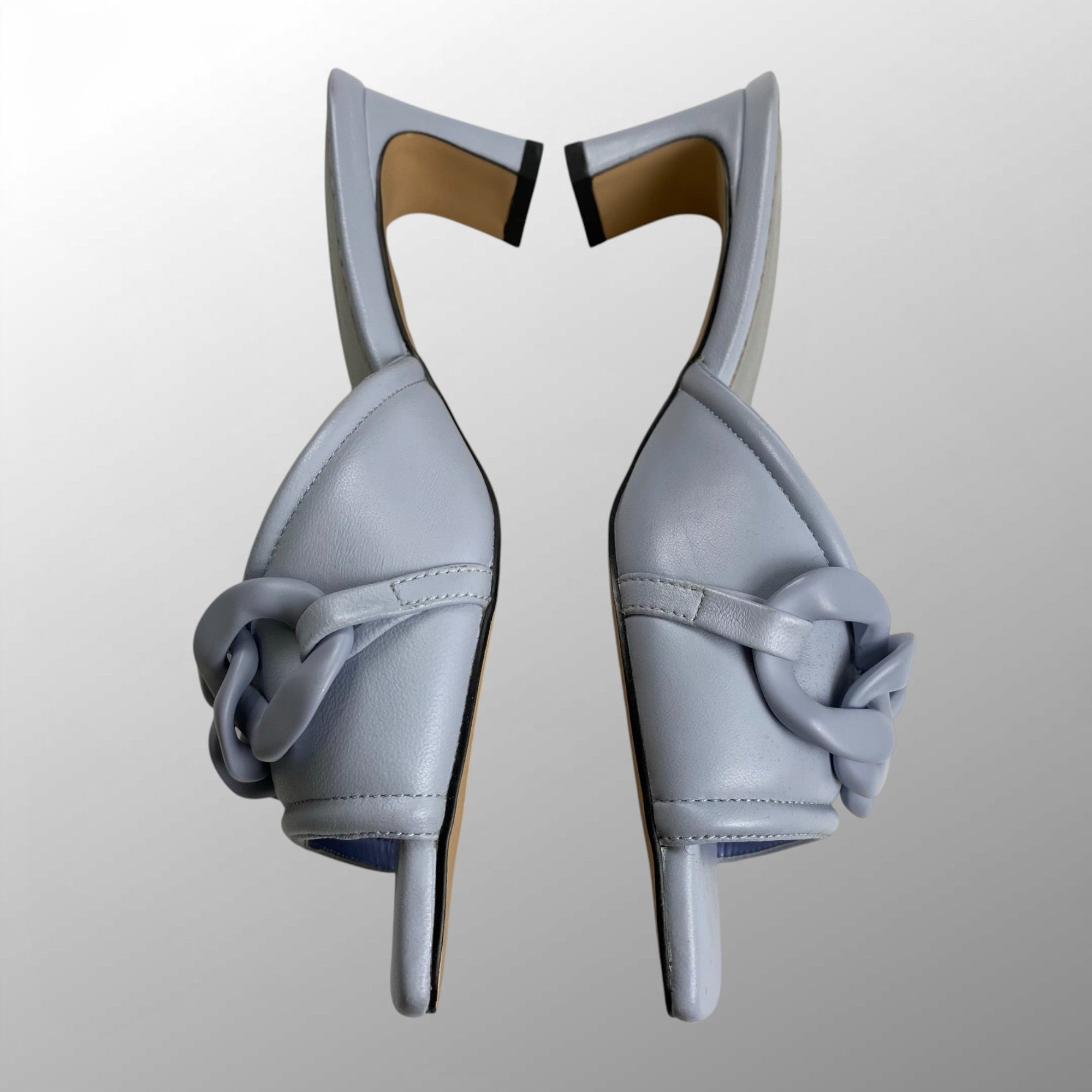 Diagram ダイアグラム / チェーンヒールサンダル 参考定価：28,000+tax SIZE:37（23.5cm）