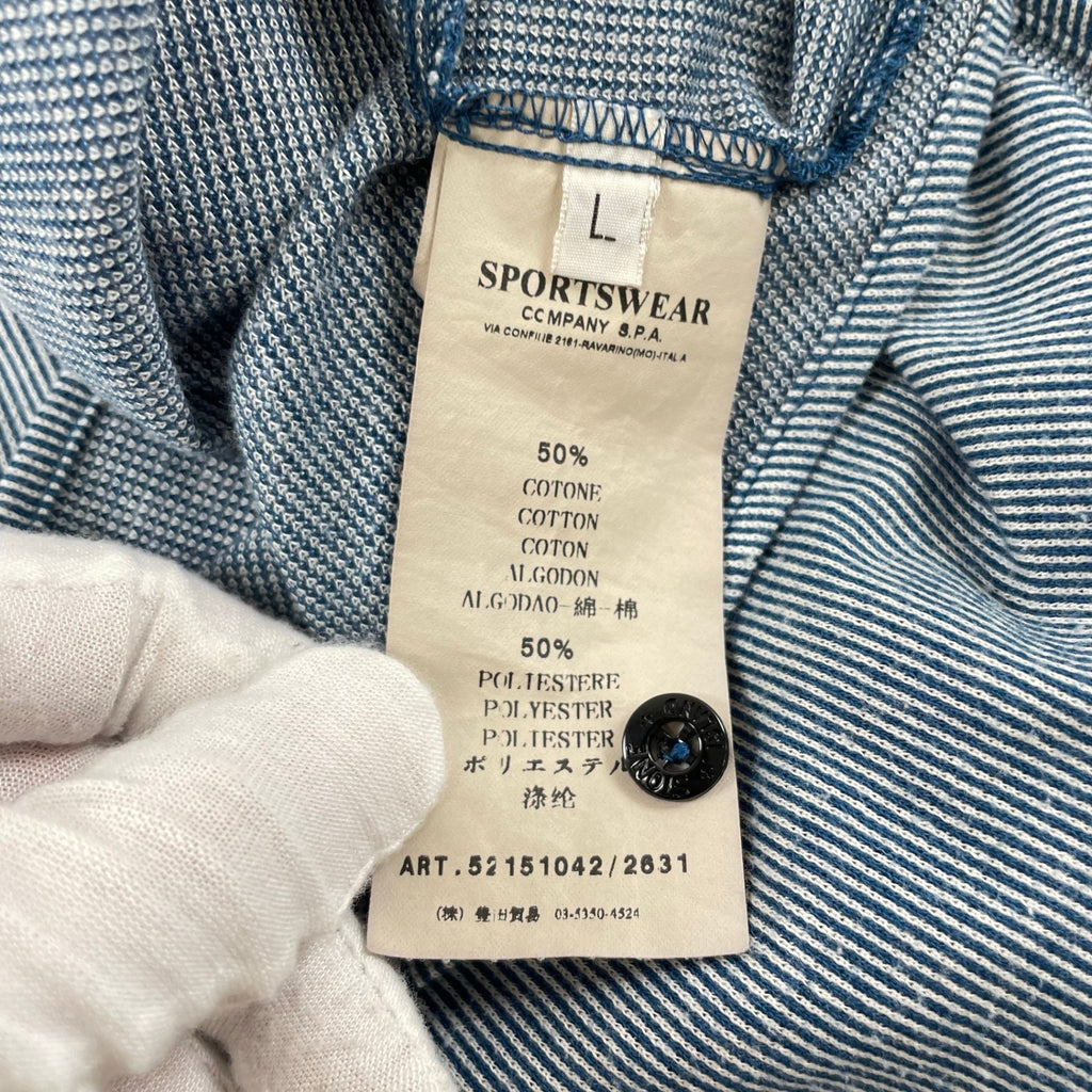 STONE ISLAND / 10SS グラデーションコンパスロゴシャツ SIZE:L