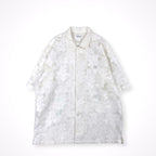 monkey time / FLOWER RUSSELL LACE SHIRT 参考定価：14,500+tax SIZE:M