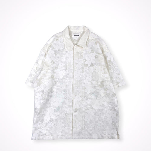 monkey time / FLOWER RUSSELL LACE SHIRT 参考定価：14,500+tax SIZE:M