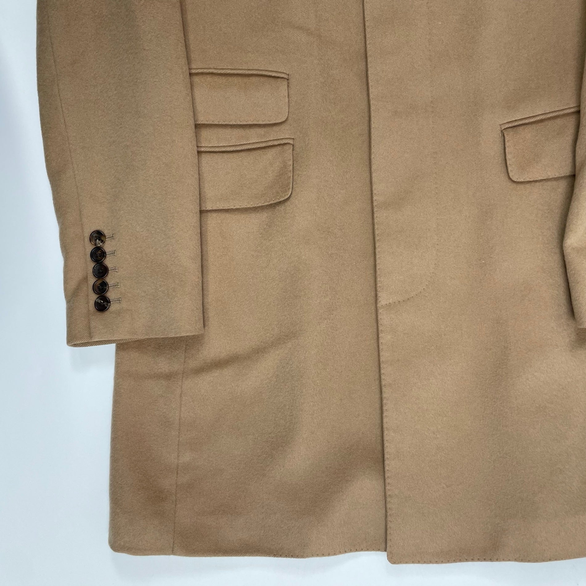 PS Paul smith ピーエス ポールスミス / ピュアカシミヤコート キャメル 参考定価：140,000程度 SIZE:L