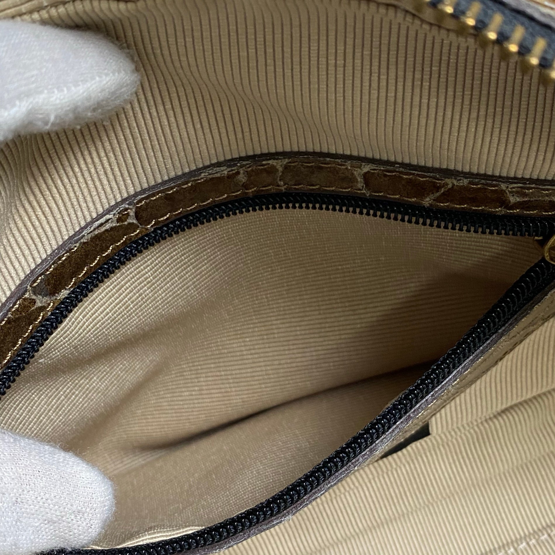 collection PRIVEE? コレクション プリヴェ / キリン柄 ハンドバッグ ボストン型 参考定価：85,000程度