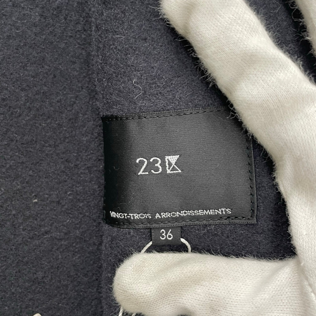 23区 / ウールリバーショートブルゾン 23AW 未使用品 参考定価：42,000+tax SIZE:36