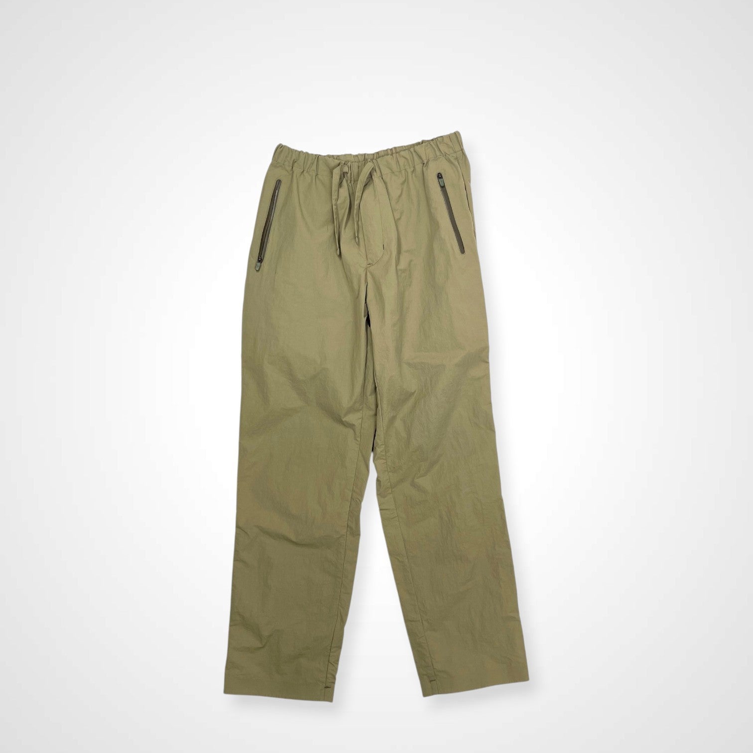 DESCENTE PAUSE デサントポーズ / EASY SLACKS カーキ 参考定価：20,000+tax  SIZE:S