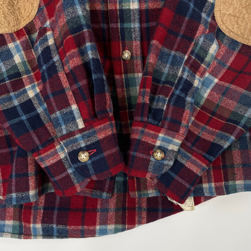 LOBO by Pendleton / 70sエルボーパッチネルシャツ USA製 SIZE:L