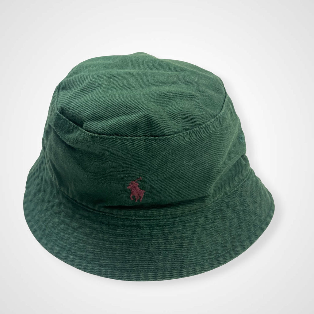 POLO RALPH LAUREN ポロラルフローレン / リバーシブルバケットハット ポニー刺繍 POLOロゴ