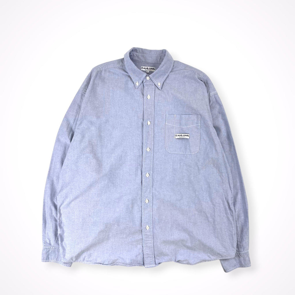 CAHLUMN / Magazine Pocket Oxford B.D Shirt 長谷川昭雄 SIZE：XL