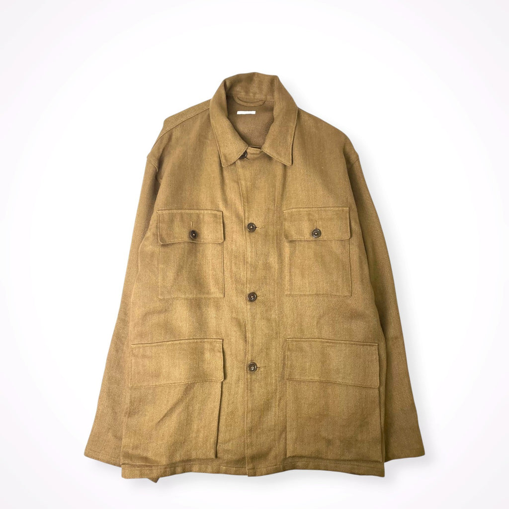 COMOLI / カナパウールサファリジャケット 参考定価：72,000程度 SIZE:2