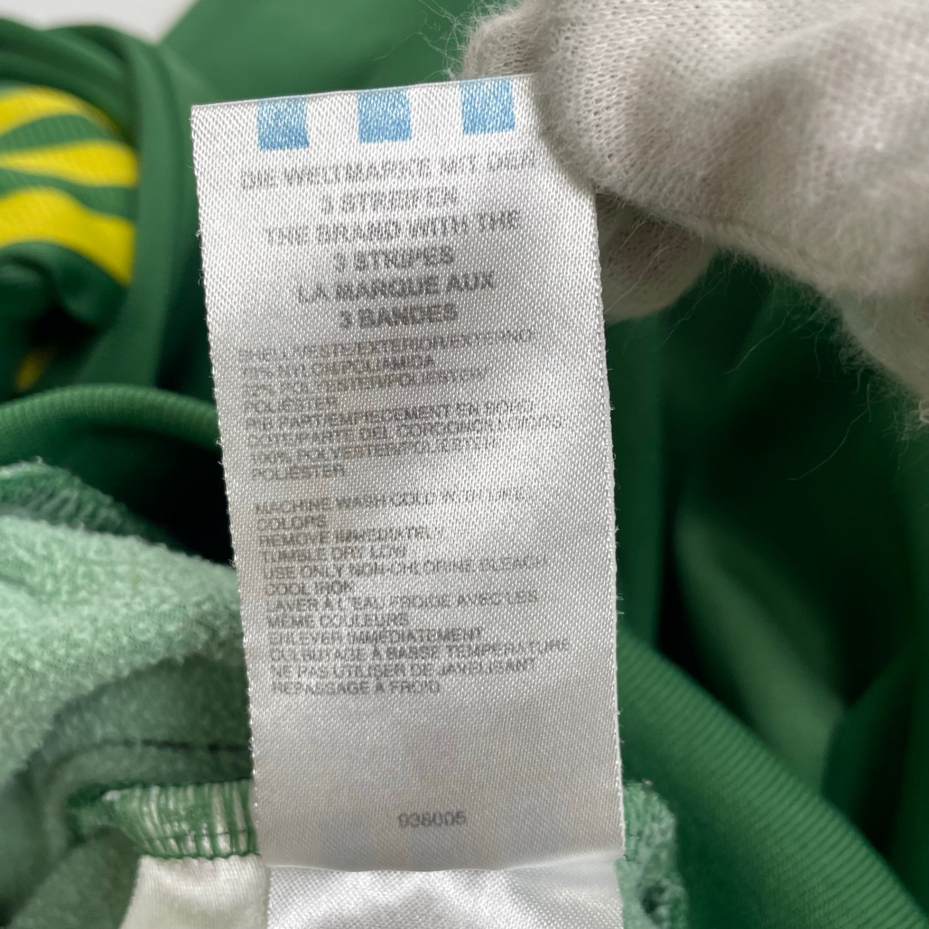 adidas アディダス / ATP復刻 トラックジャケット グリーン×イエロー 好配色 SIZE：M