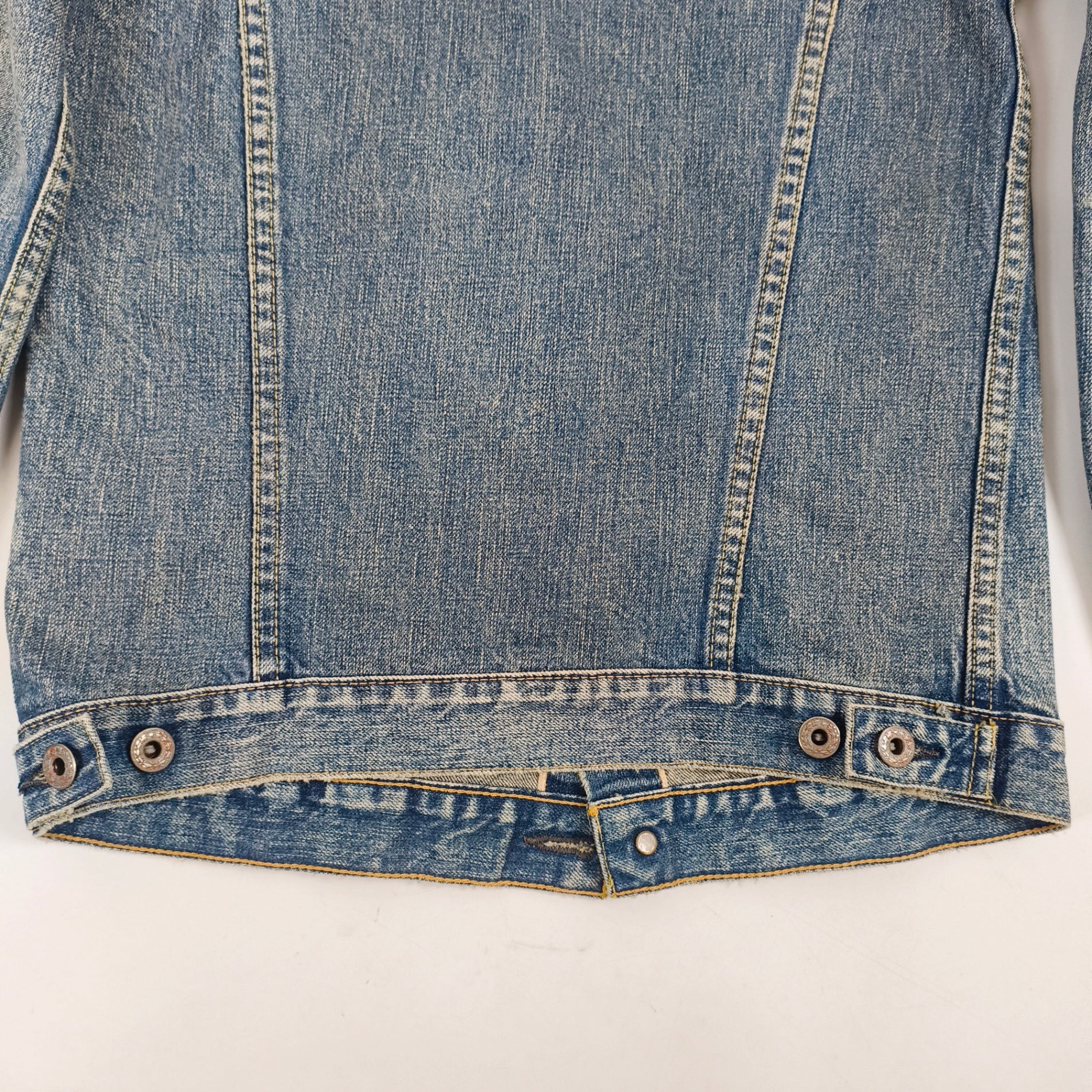 STAMMBAUM × L'APPARTEMENT / 別注 ヴィンテージ加工デニムジャケット SIZE:M