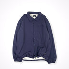 stacks bookstore × FIRST DOWN / コラボ 刺繍ロゴコーチジャケット ネイビー SIZE:XL