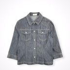courreges / ヴィンテージデニム タイトシャツジャケット 参考定価：45,000程度 SIZE:11
