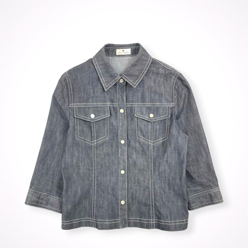 courreges / ヴィンテージデニム タイトシャツジャケット 参考定価：45,000程度 SIZE:11