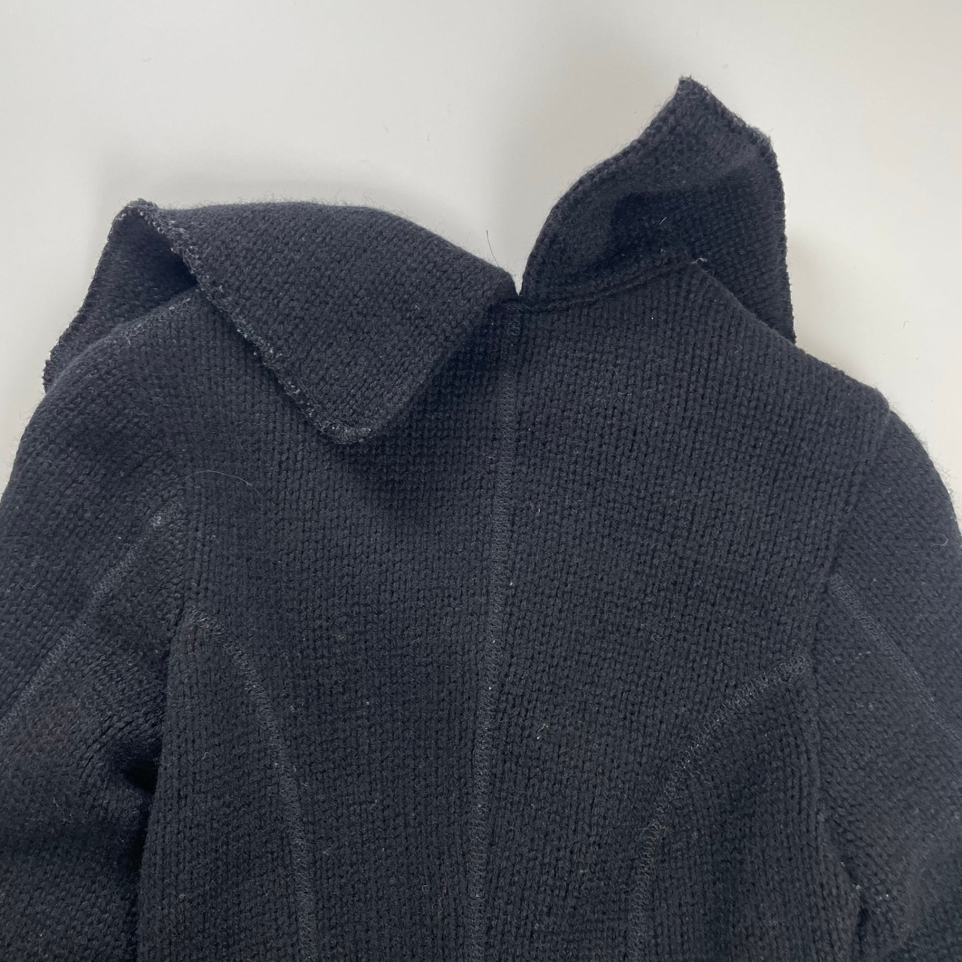 JUNYA WATANABE COMME des GARCONS ジュンヤワタナベ コムデギャルソン / 07AW アシンメトリーポケット ウールニットスリムジャケット SIZE:SS