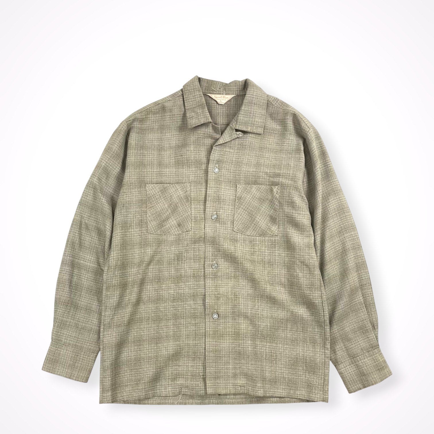 VINTAGE / ヴィンテージ オープンカラーシャツ SIZE:L